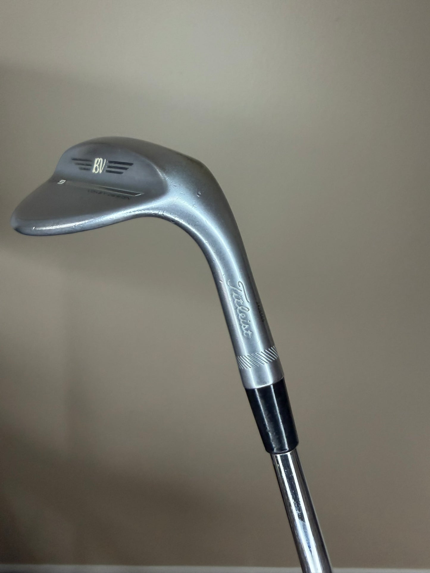 Photo of Titleist Vokey SM9 Tour Chrome Lob Wedge 58° Wedge Flex Kbs 610