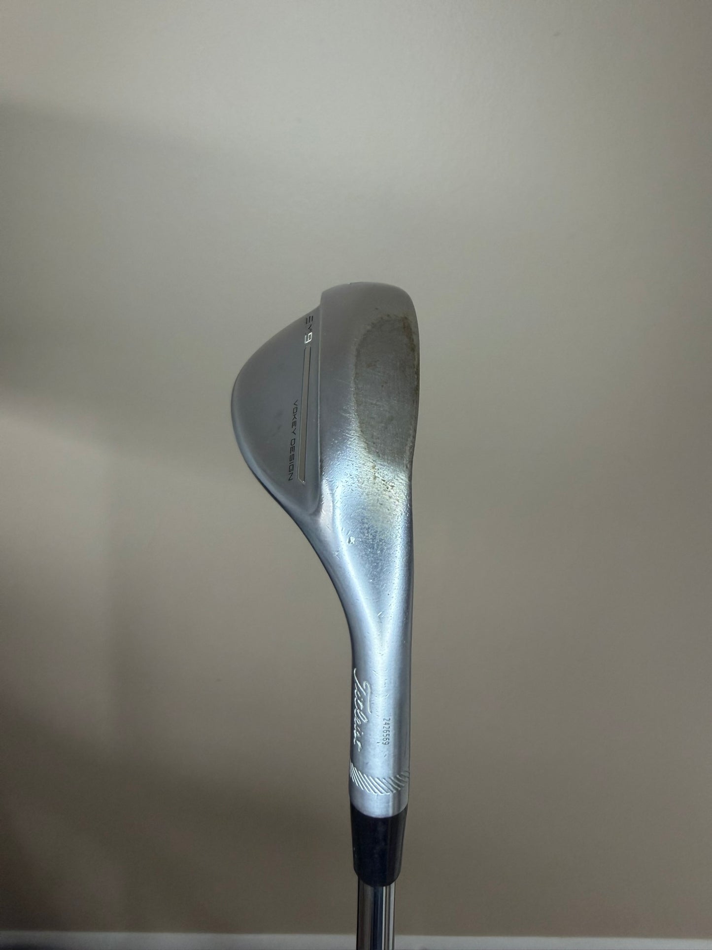 Photo of Titleist Vokey SM9 Tour Chrome Lob Wedge 58° Wedge Flex Kbs 610