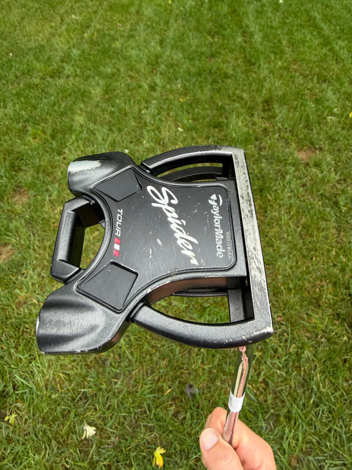 TaylorMade Spider Tour Black Double Bend Putter 35" READ