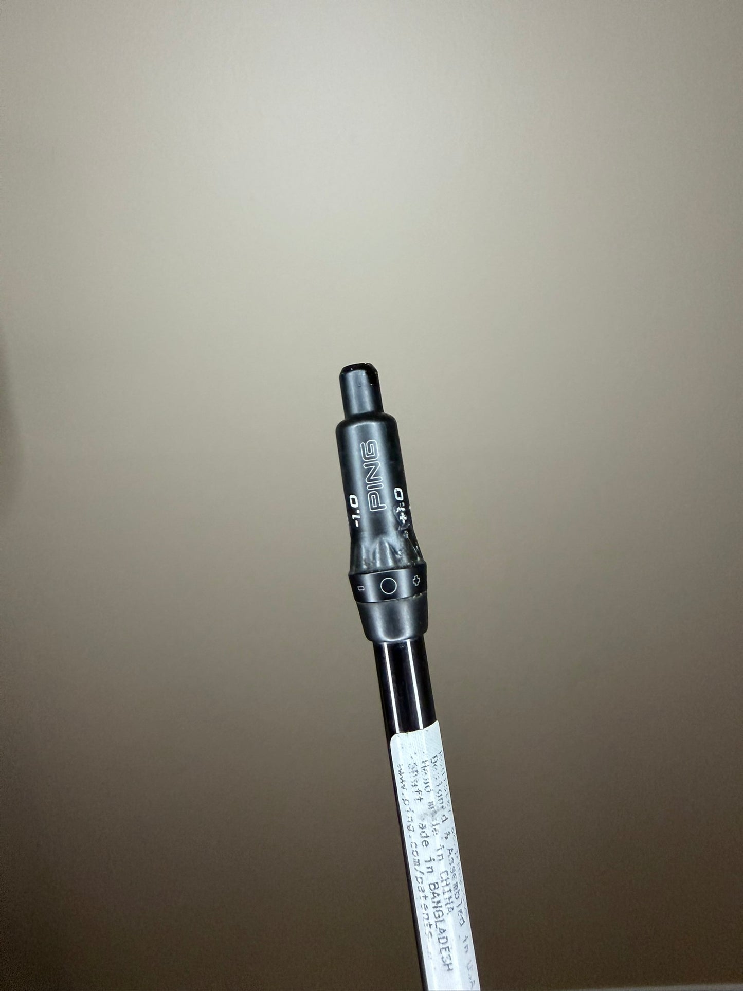 Photo of Ping Tour 2.0 Black 65G Extra Stiff 65 Grams Driver Shaft