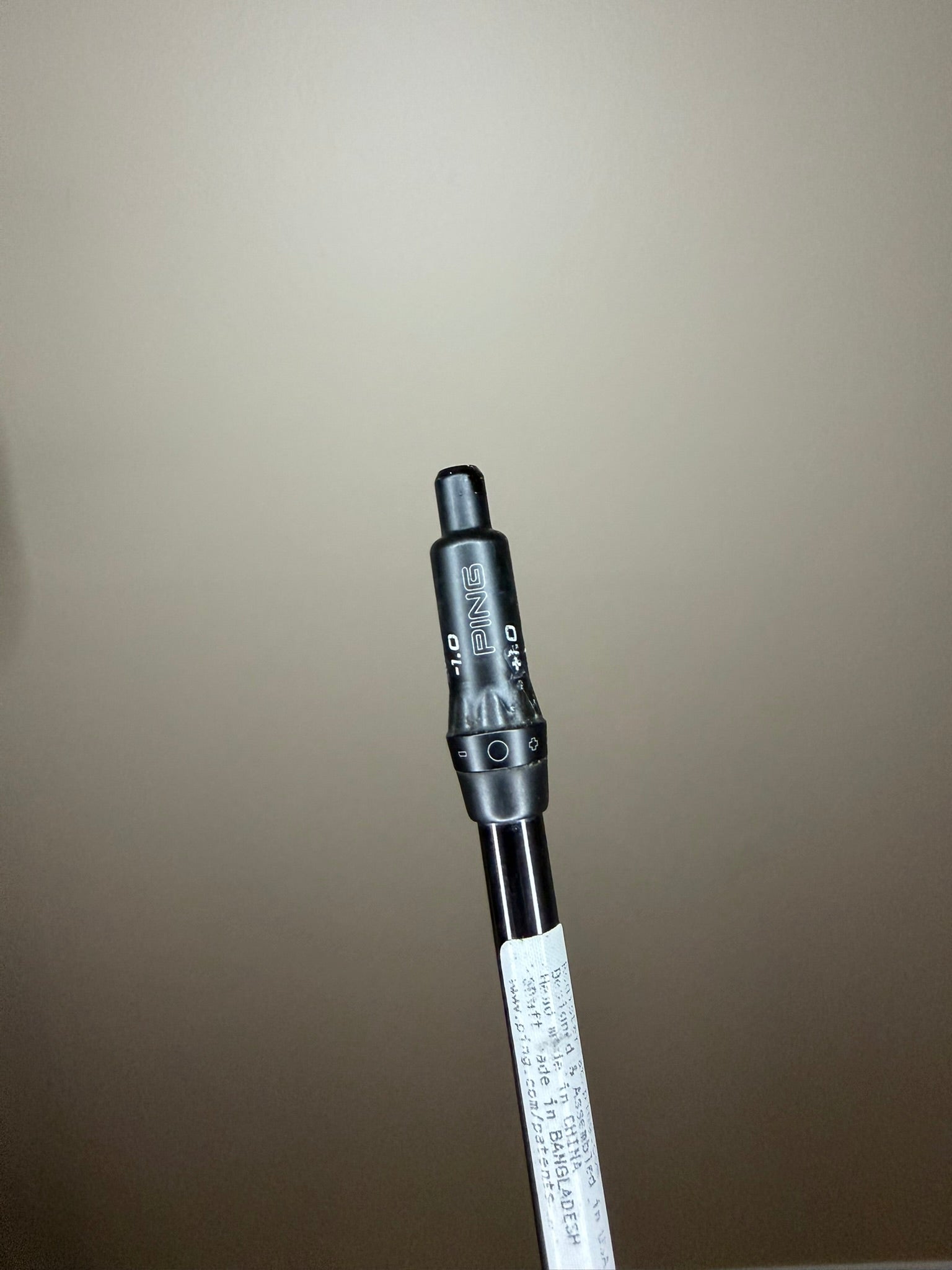 Photo of Ping Tour 2.0 Black 65G Extra Stiff 65 Grams Driver Shaft