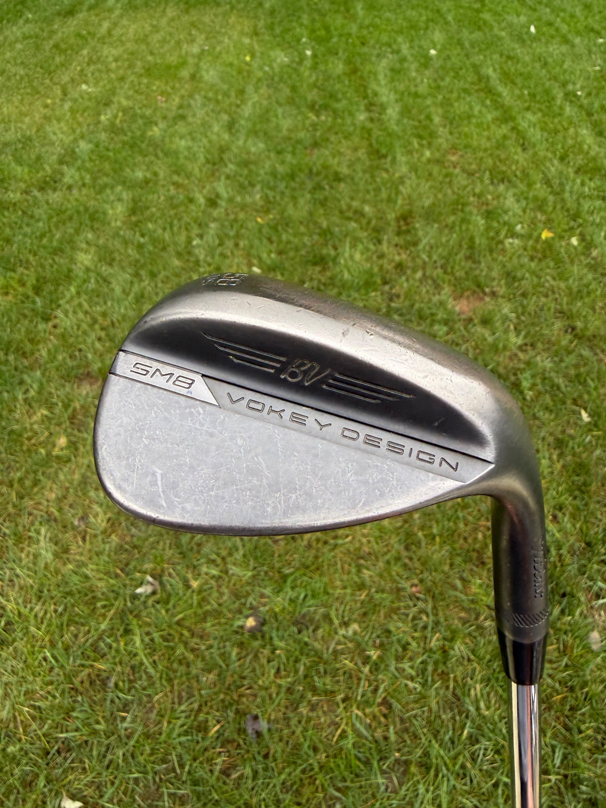 Titleist Vokey SM8 Jet Black Lob Wedge 58° / 10 DG X100 Extra Stiff Flex 35.5"