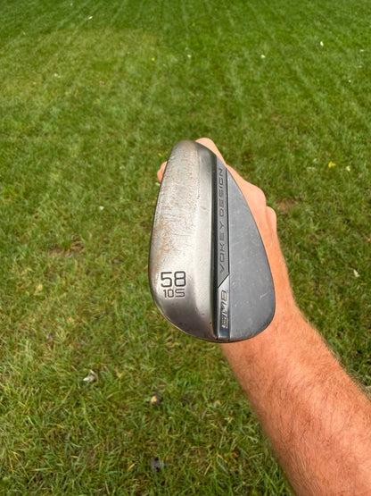 Titleist Vokey SM8 Jet Black Lob Wedge 58° / 10 DG X100 Extra Stiff Flex 35.5" — photo 4