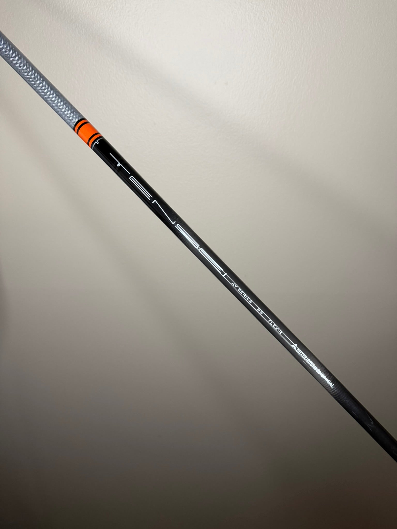 Photo of Mitsubishi Tensei AV Orange Regular 65 Grams Driver Shaft