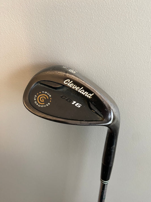 Photo of Cleveland CG 16 Black Zip Groove Wedge 58° Wedge Flex