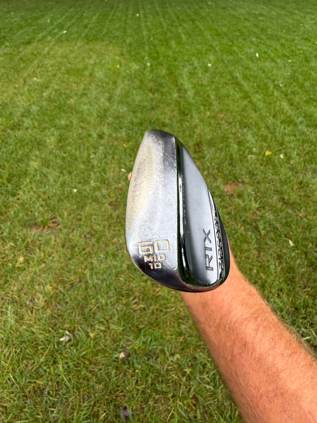 Cleveland RTX ZipCore Black Satin Lob Wedge 60° / 10 Spinner Wedge Flex 35" — photo 4