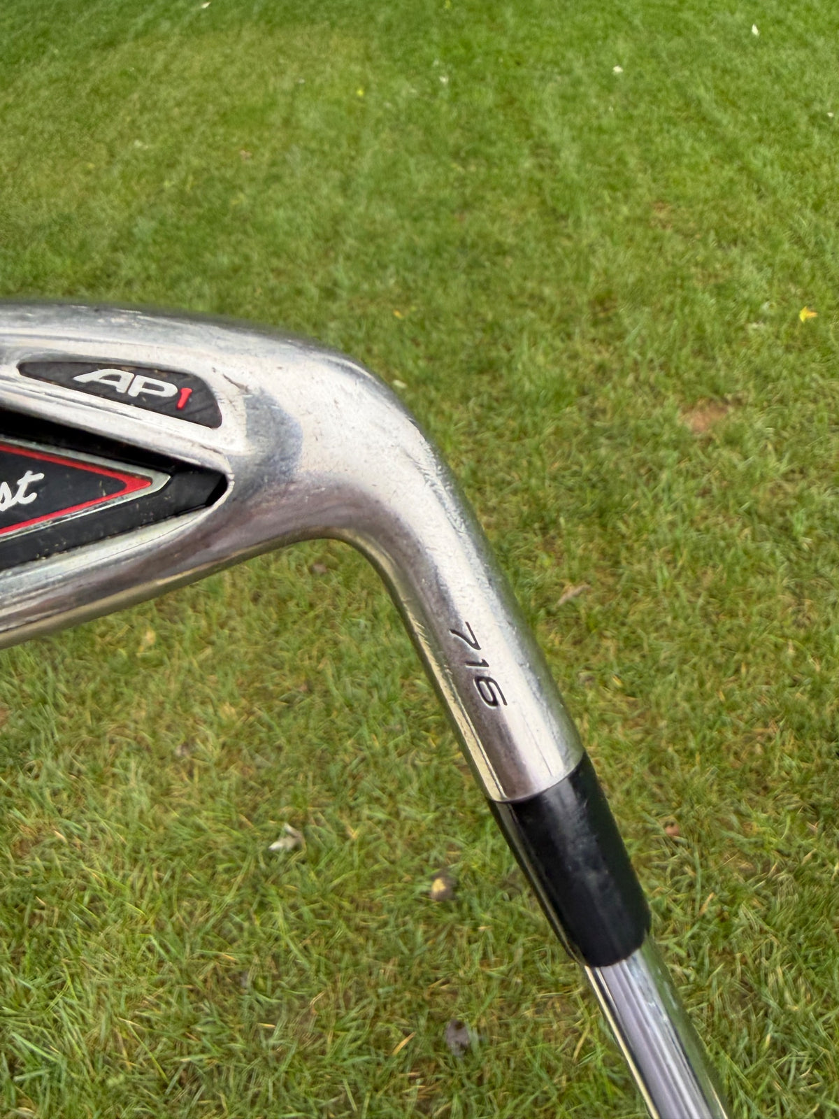 Titleist 716 AP1 7-Iron XP90 R300 Regular Flex 37" NICE — photo 5
