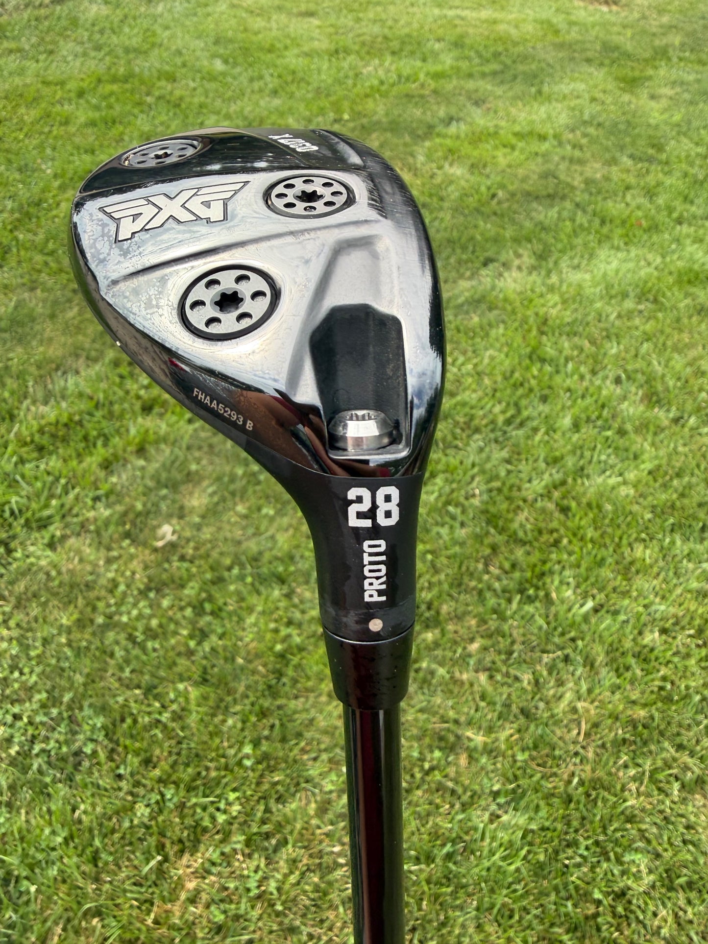 PXG 0317 X Proto 6 Hybrid 28° Accra ISeries 50i Senior Flex 38.5" NICE