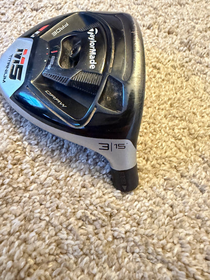 TaylorMade M5 3-Wood 15° Head Only NICE — photo 5