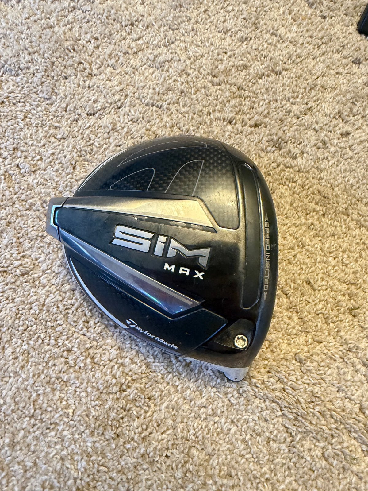 TaylorMade SIM MAX Driver 9° Head Only READ