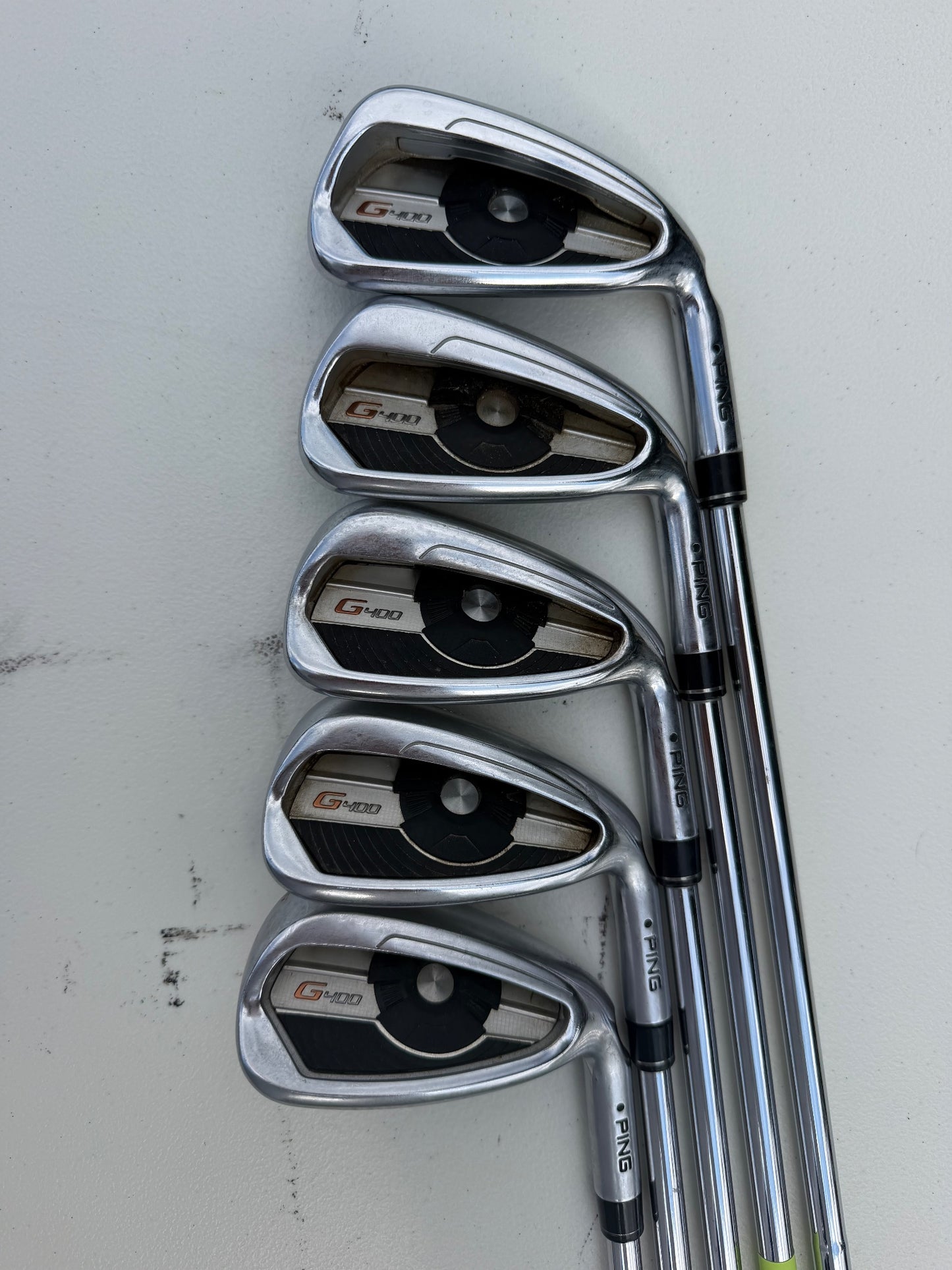 Ping G400 Iron Set 6-PW Black Dot NS Pro 850 GH Regular Flex