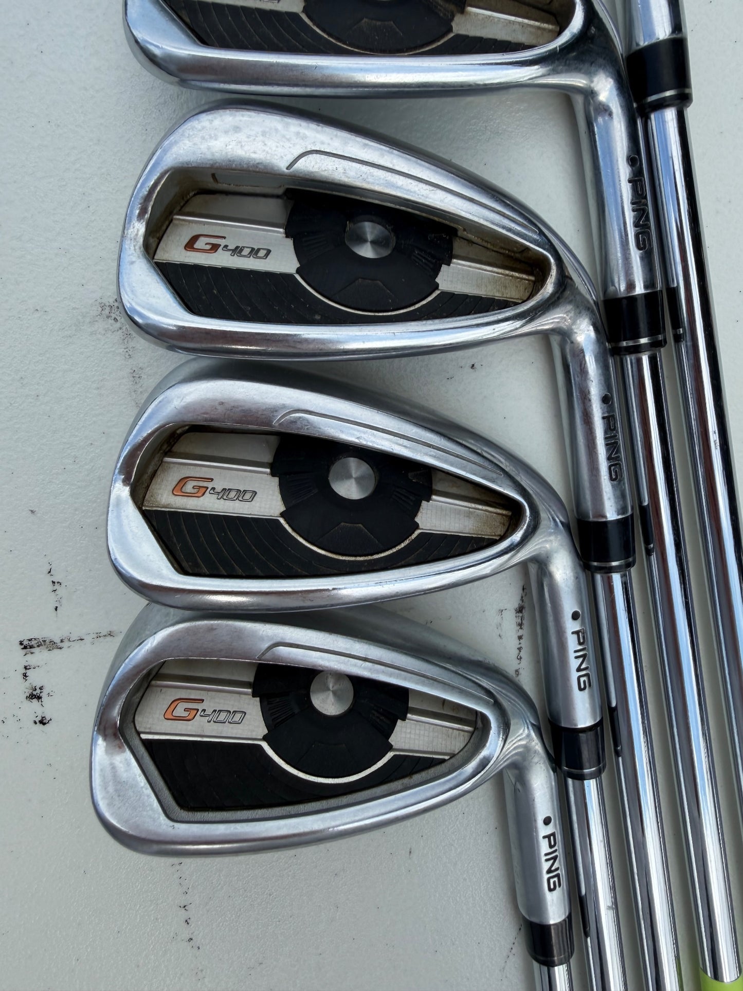 Ping G400 Iron Set 6-PW Black Dot NS Pro 850 GH Regular Flex — photo 3