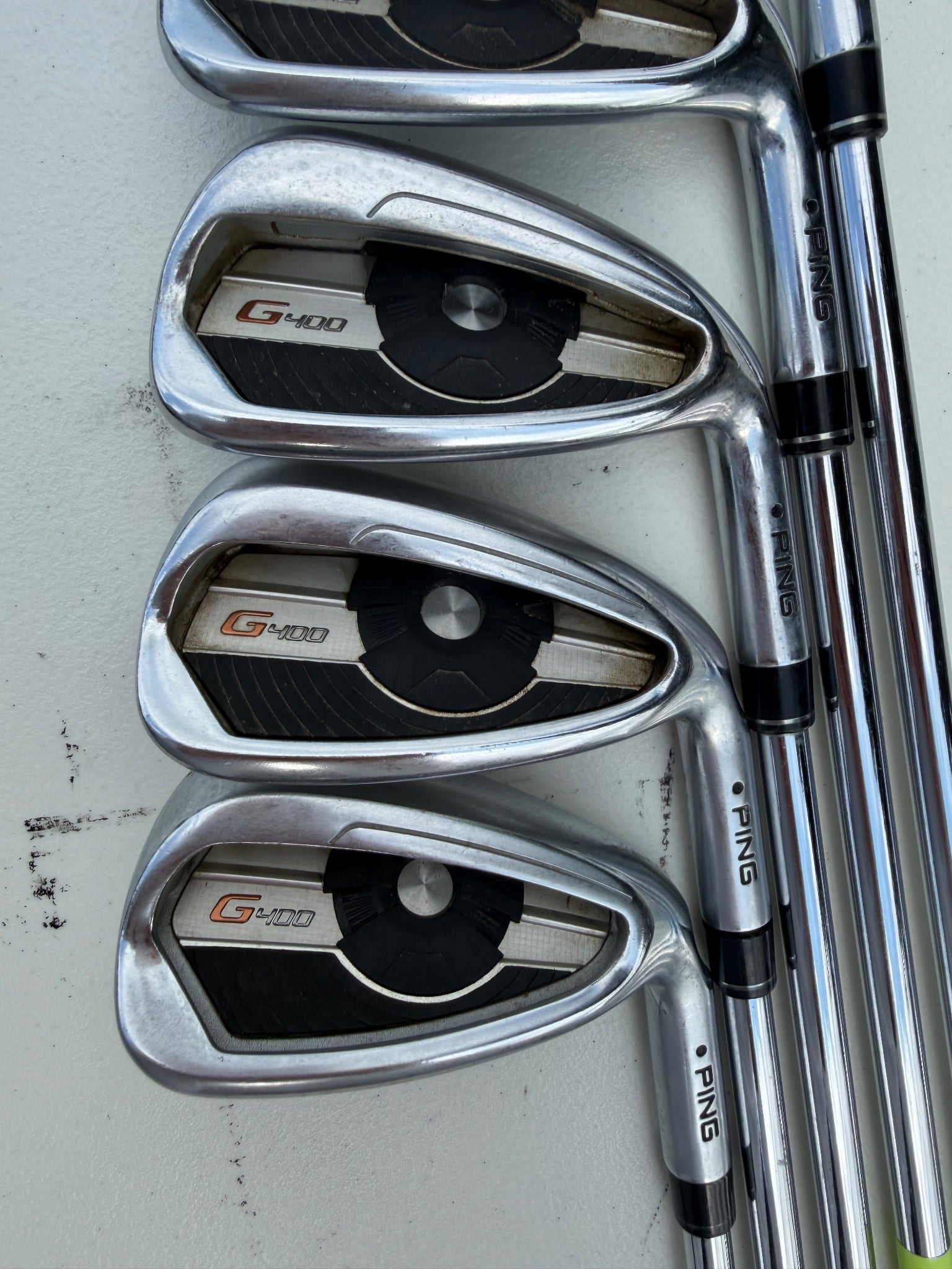 Ping G400 Iron Set 6-PW Black Dot NS Pro 850 GH Regular Flex — photo 3