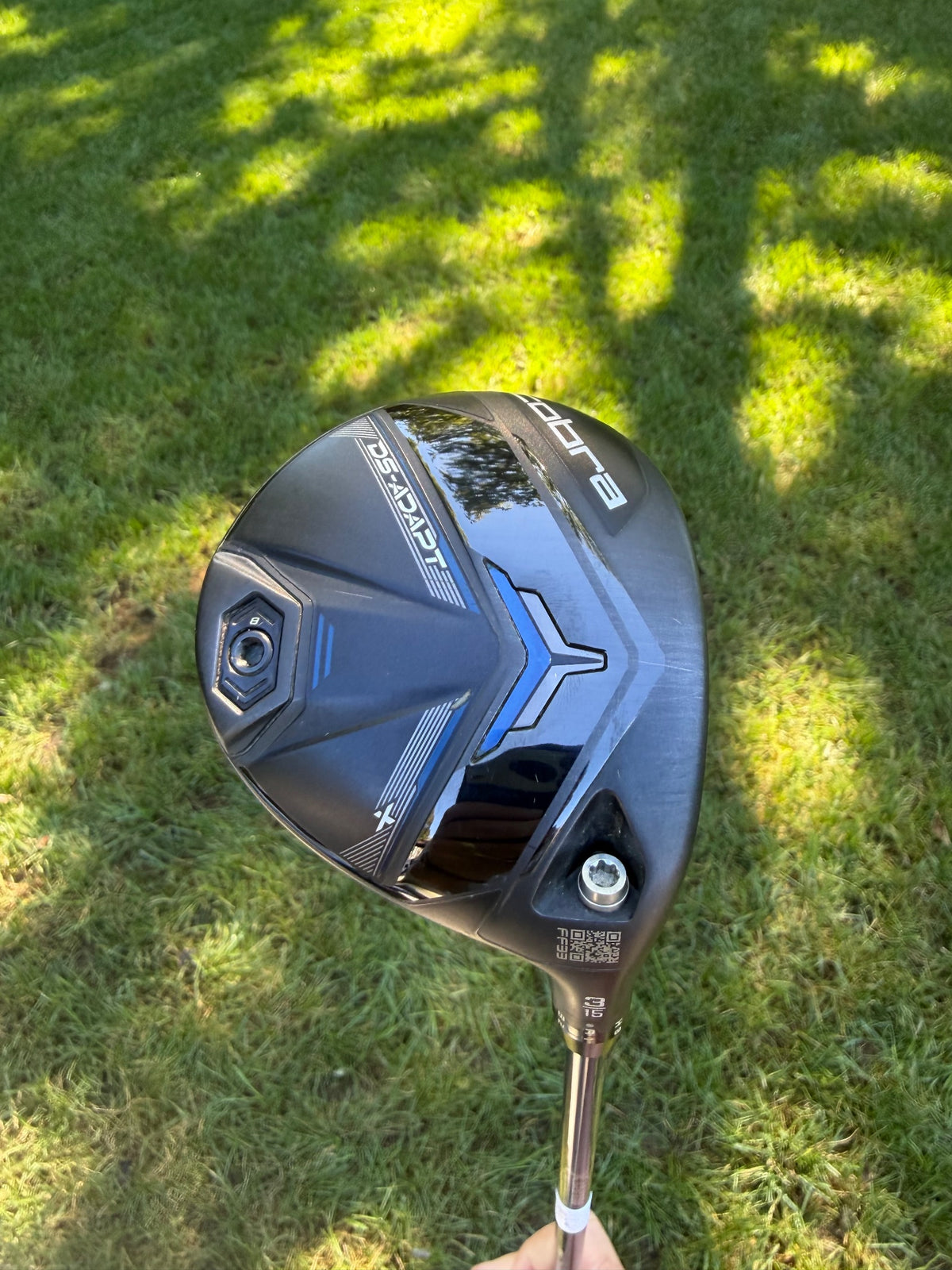Cobra DS-ADAPT X 3-Wood 15° Denali Charcoal Stiff Flex 43" NICE