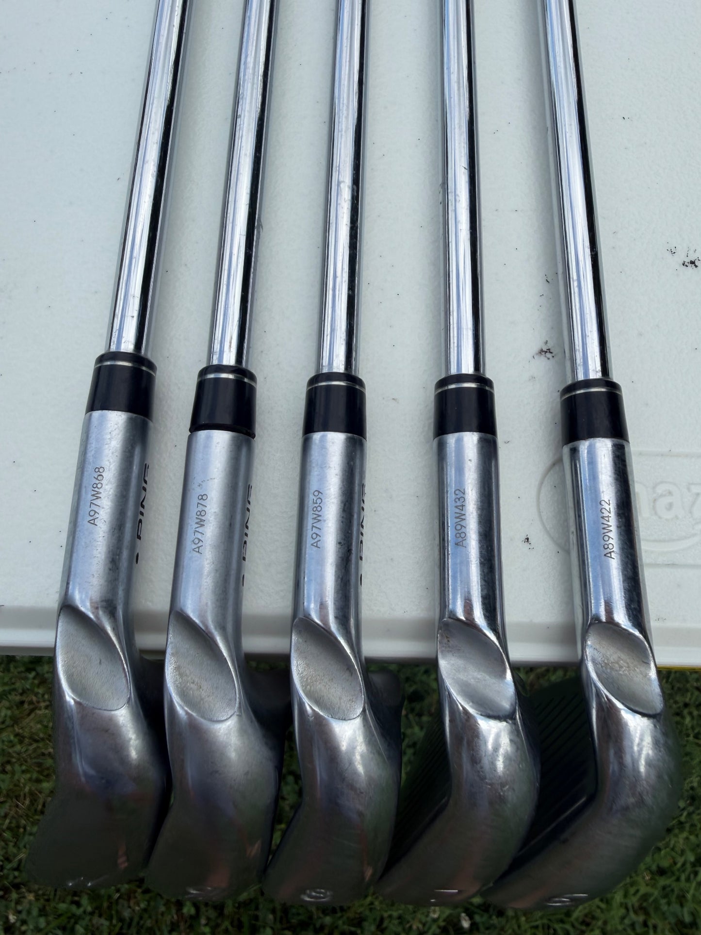 Ping G400 Iron Set 6-PW Black Dot NS Pro 850 GH Regular Flex — photo 12