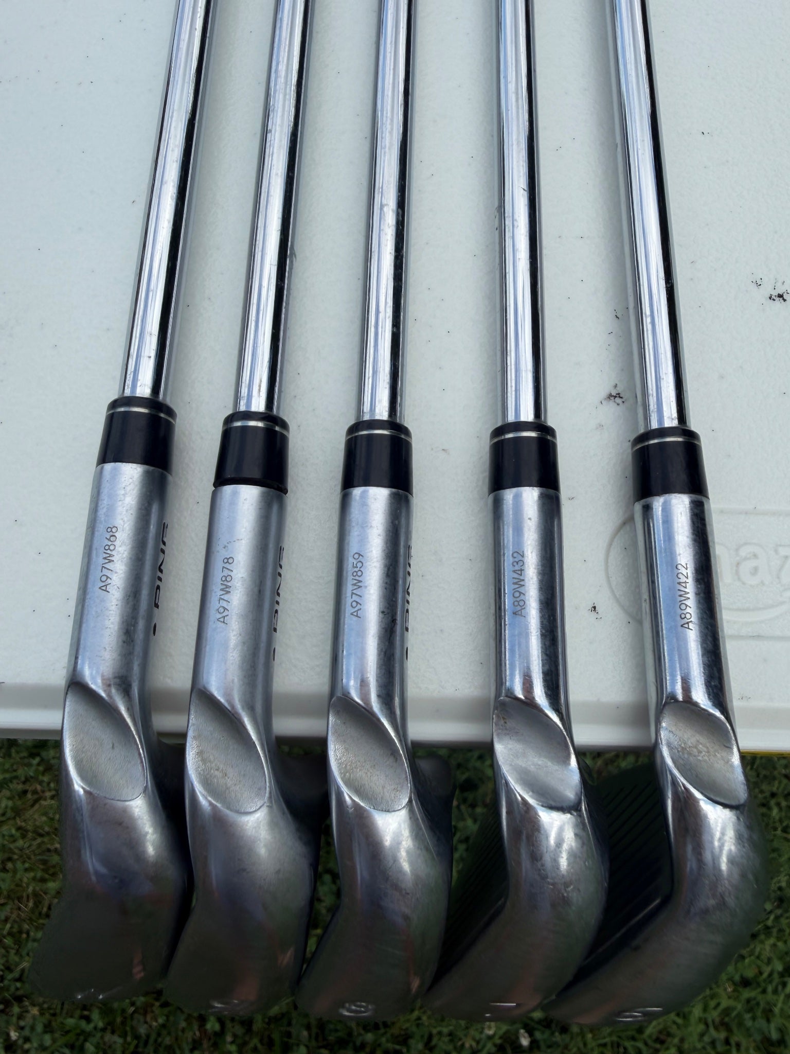 Ping G400 Iron Set 6-PW Black Dot NS Pro 850 GH Regular Flex — photo 12