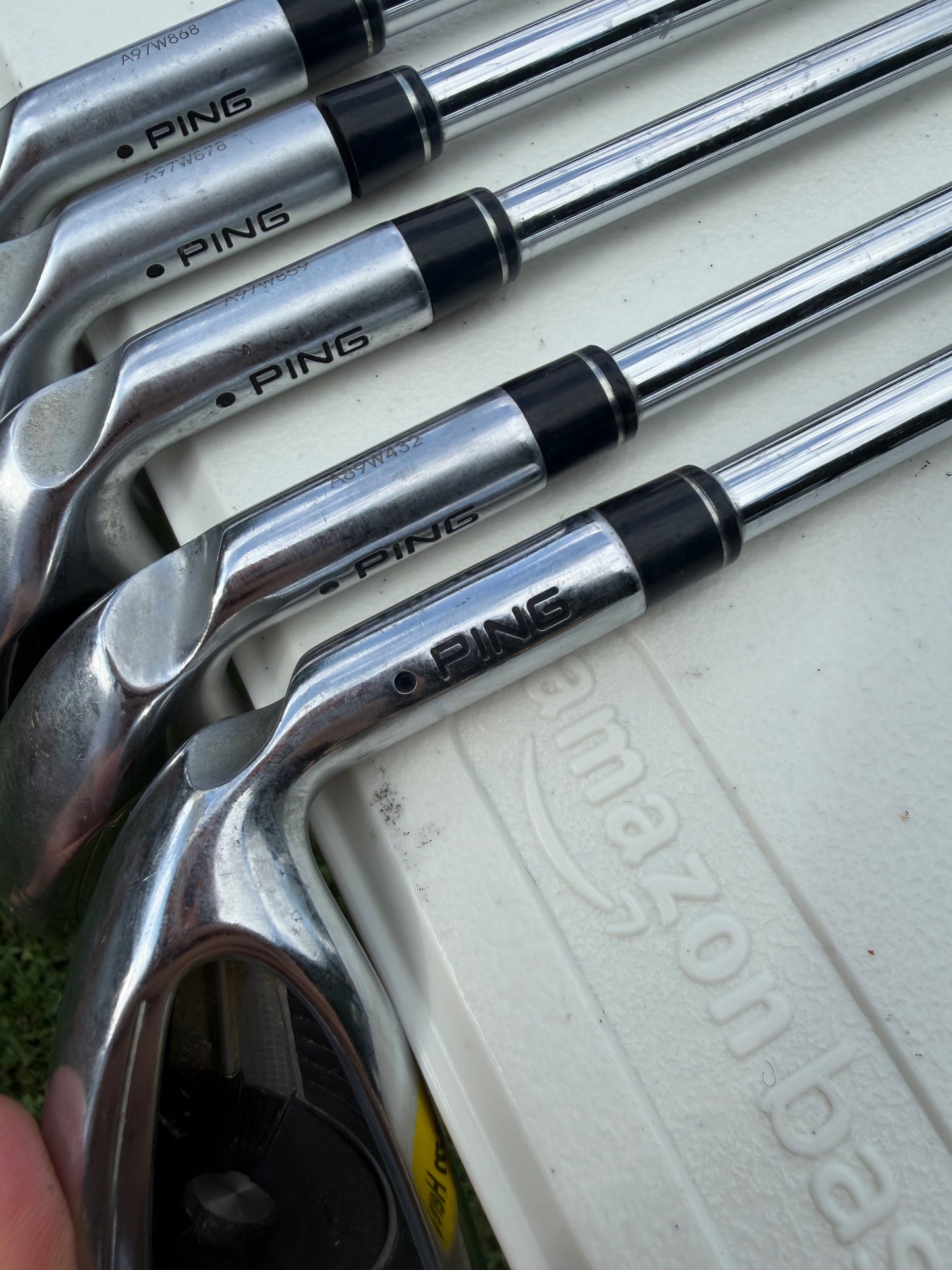 Ping G400 Iron Set 6-PW Black Dot NS Pro 850 GH Regular Flex — photo 11