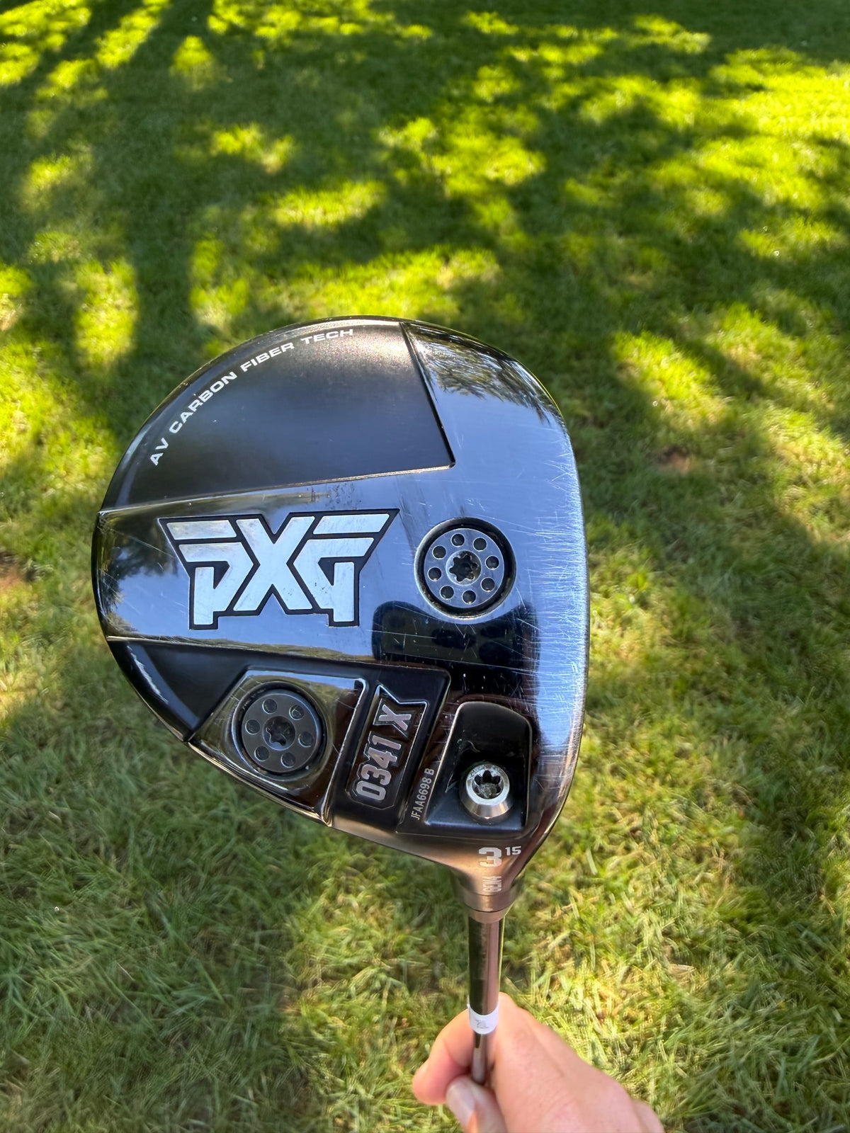 PXG 0341 X GEN4 3-Wood 15° Tensei AV Blue Stiff Flex 43" +HC NICE