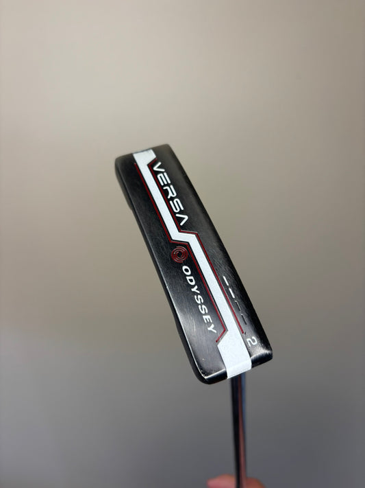 Odyssey Versa #2 Black White Black Putter 32.5″ NICE