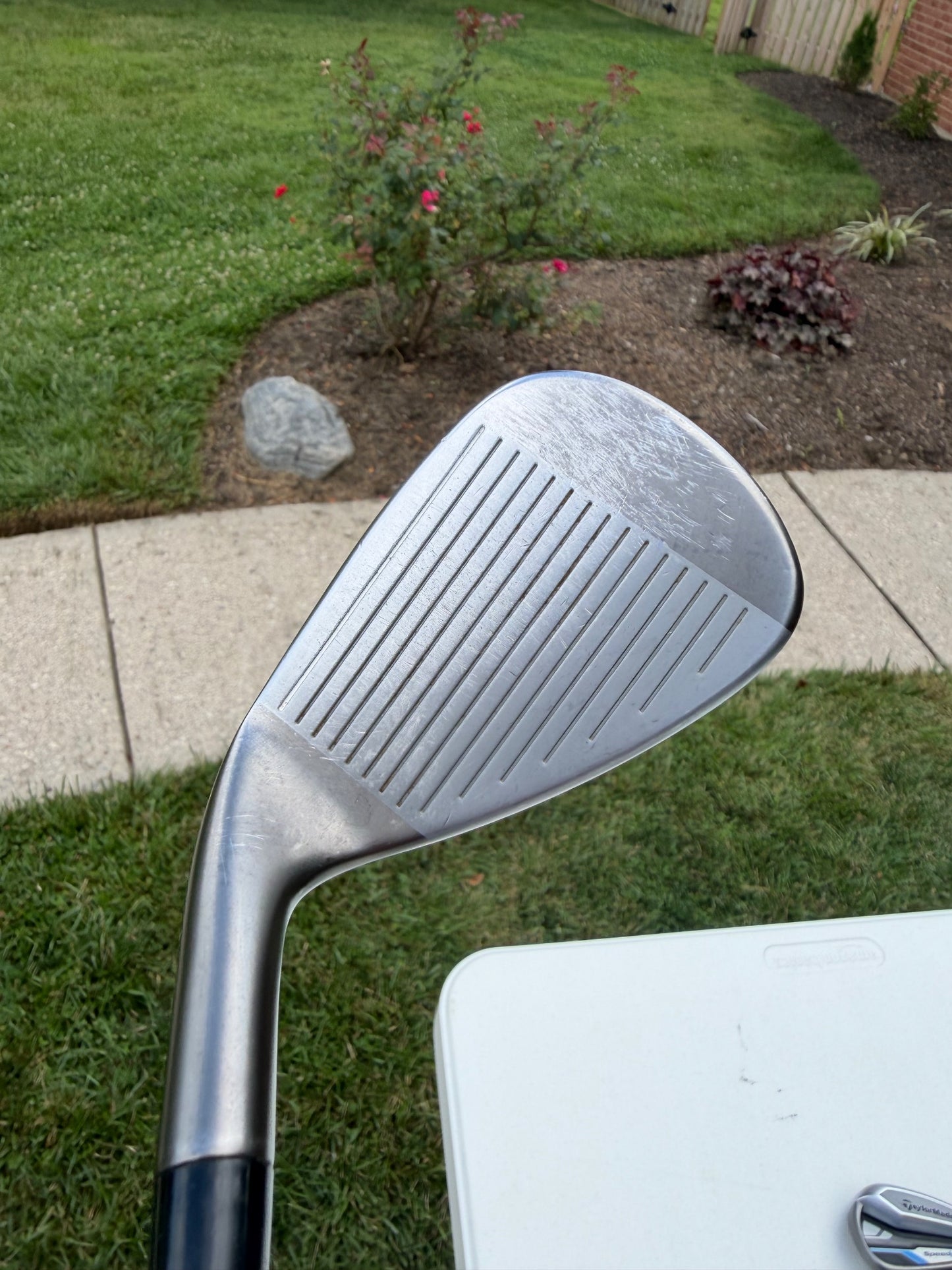 TaylorMade Speedblade Iron Set 6-PW 85g Stiff Flex +1/4" NICE — photo 6