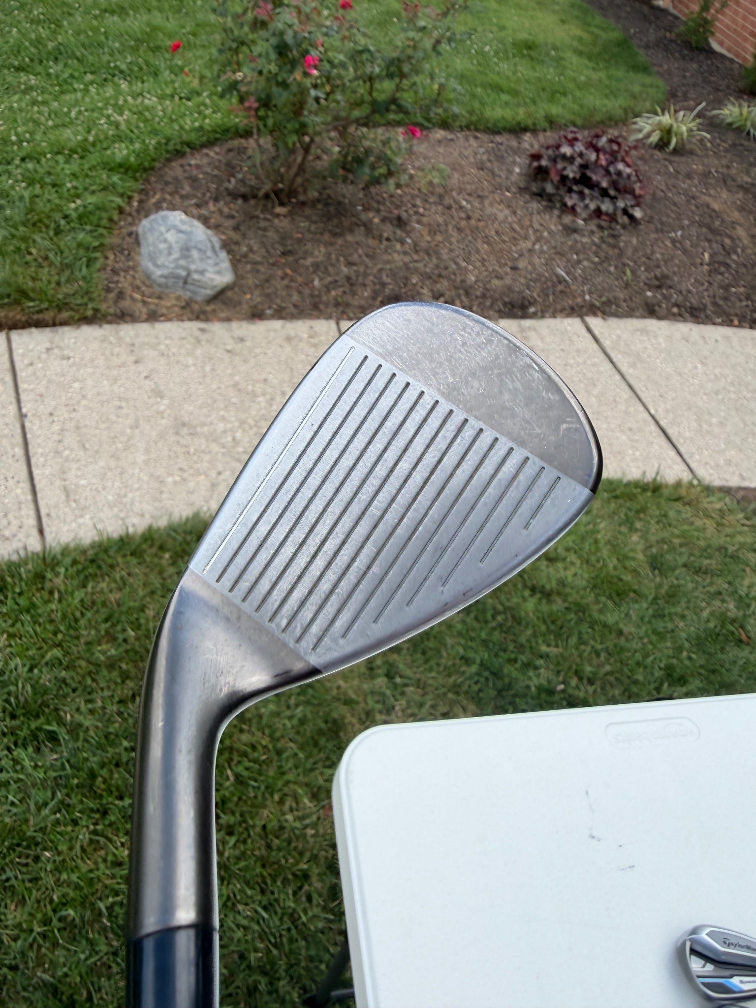 TaylorMade Speedblade Iron Set 6-PW 85g Stiff Flex +1/4" NICE — photo 5