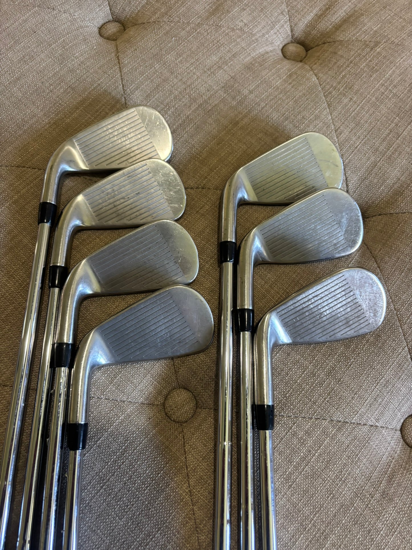 Titleist 718 AP1 Iron Set 4-PW AMT White X100 Extra Stiff Flex STD NICE