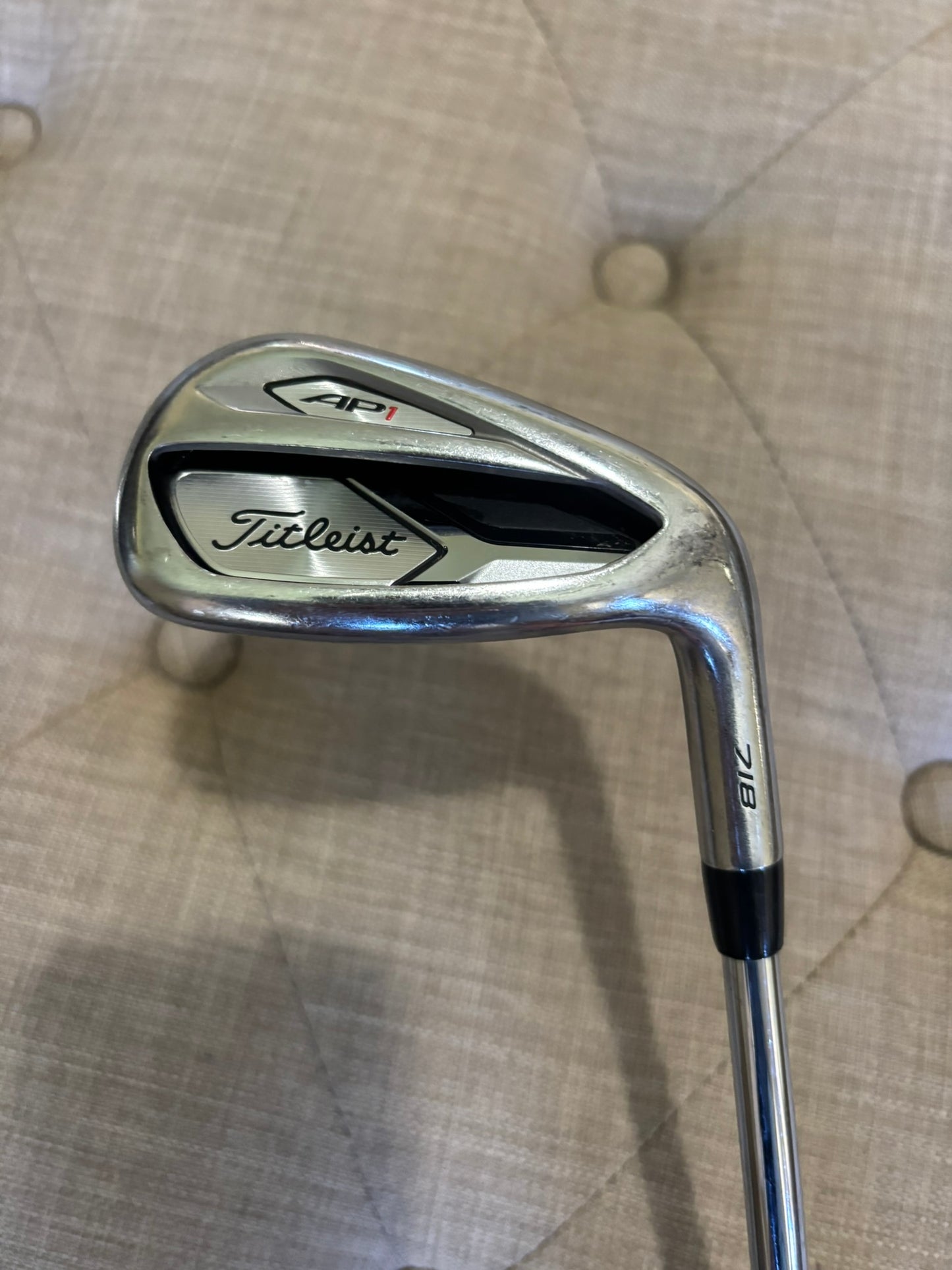 Titleist 718 AP1 Iron Set 4-PW AMT White X100 Extra Stiff Flex STD NICE