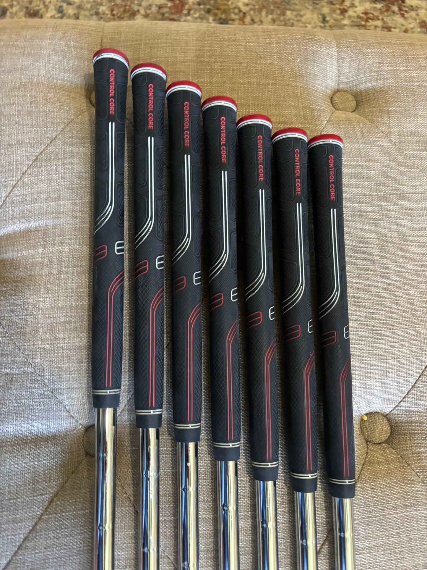 Titleist 718 AP1 Iron Set 4-PW AMT White X100 Extra Stiff Flex STD NICE