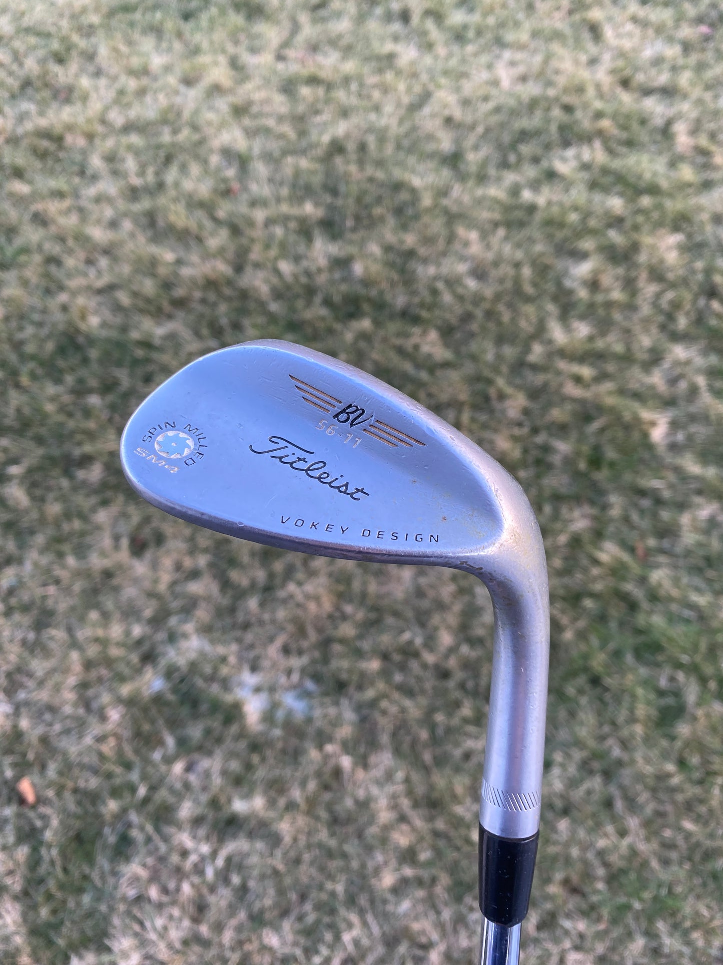 Photo of Titleist Vokey SM4 Chrome Wedge 56° Stiff Flex Dynamic Gold
