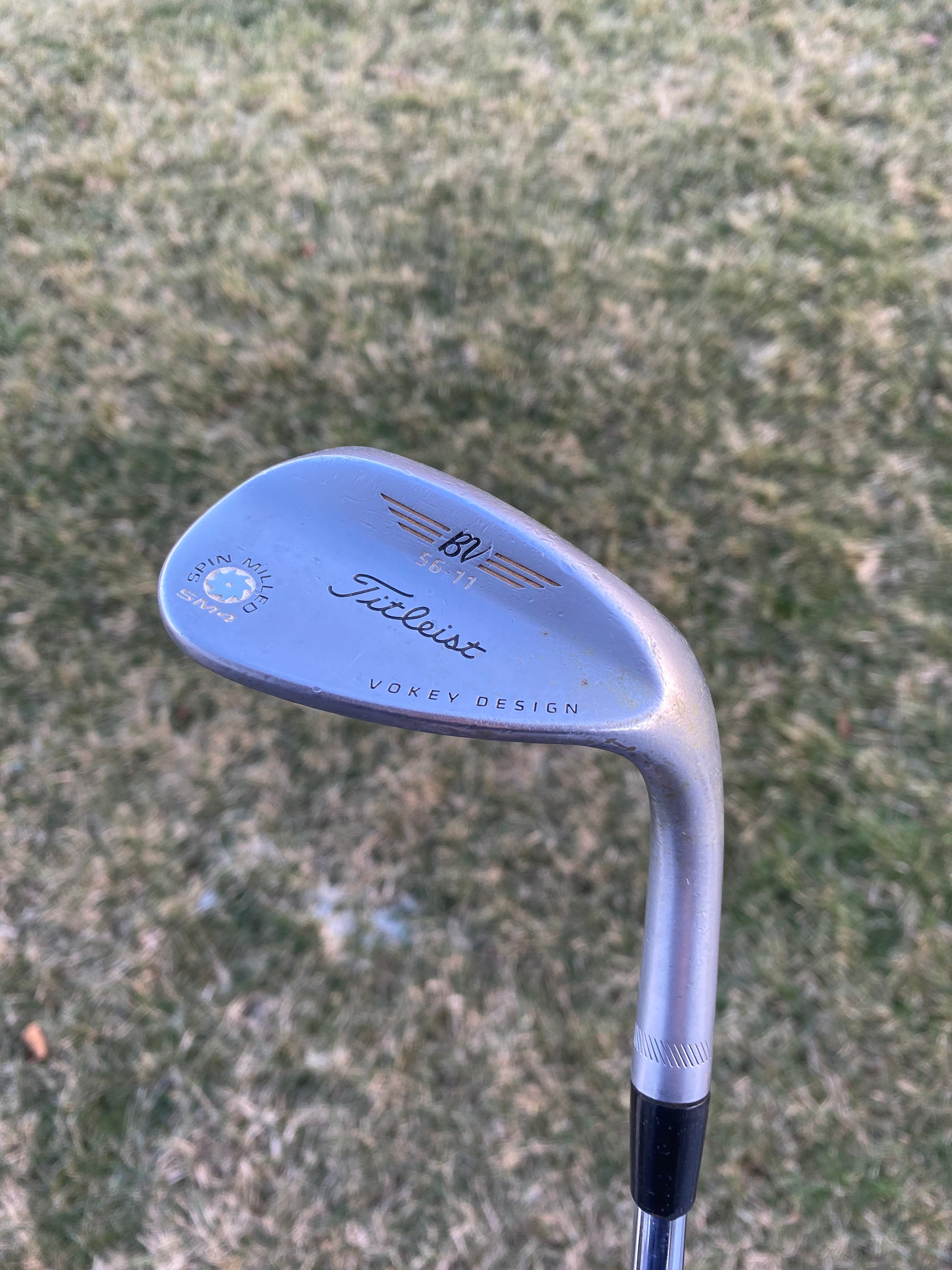 Photo of Titleist Vokey SM4 Chrome Wedge 56° Stiff Flex Dynamic Gold