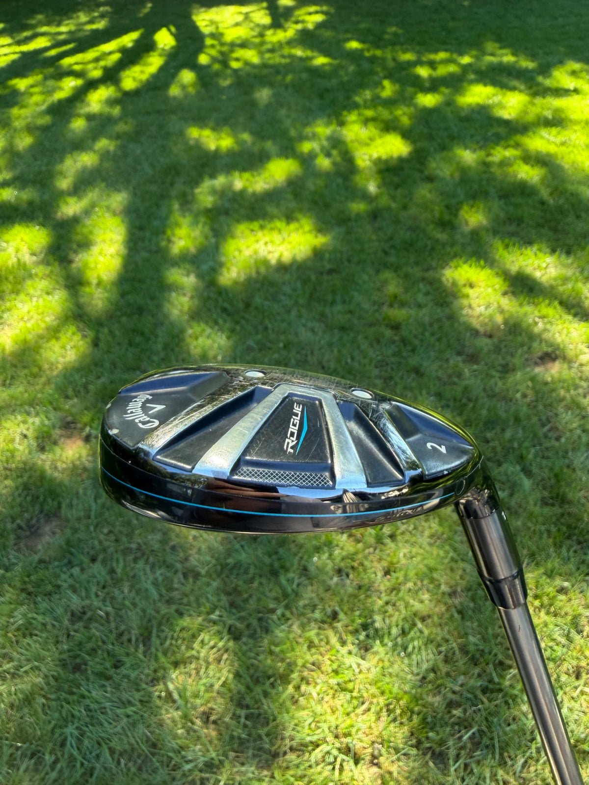Callaway Rogue 2 Hybrid 17° Synergy Blue Stiff Flex 41" NICE — photo 5