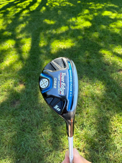 Tour Edge Hot Launch C522 5 Hybrid 25° Fubuki HL Stiff Flex 38" NICE