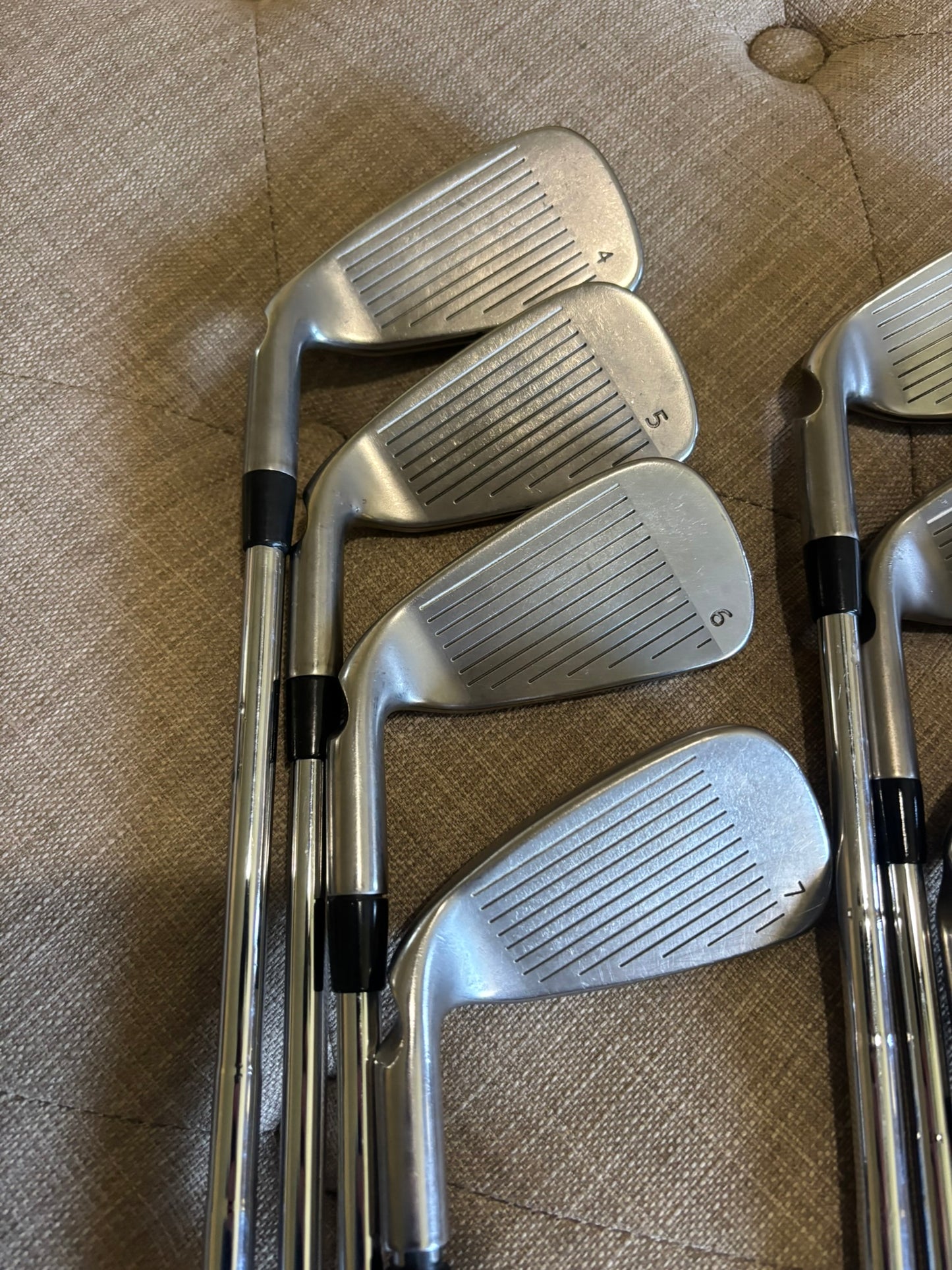 Ping 2016 G Iron Set 4-PW Green Dot CFS Distance Extra Stiff Flex +1/2″ NICE