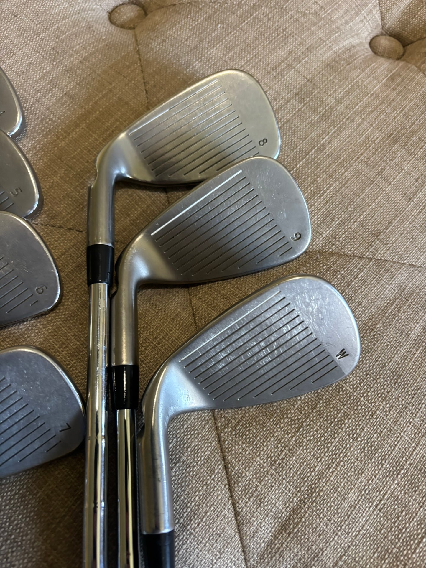 Ping 2016 G Iron Set 4-PW Green Dot CFS Distance Extra Stiff Flex +1/2″ NICE