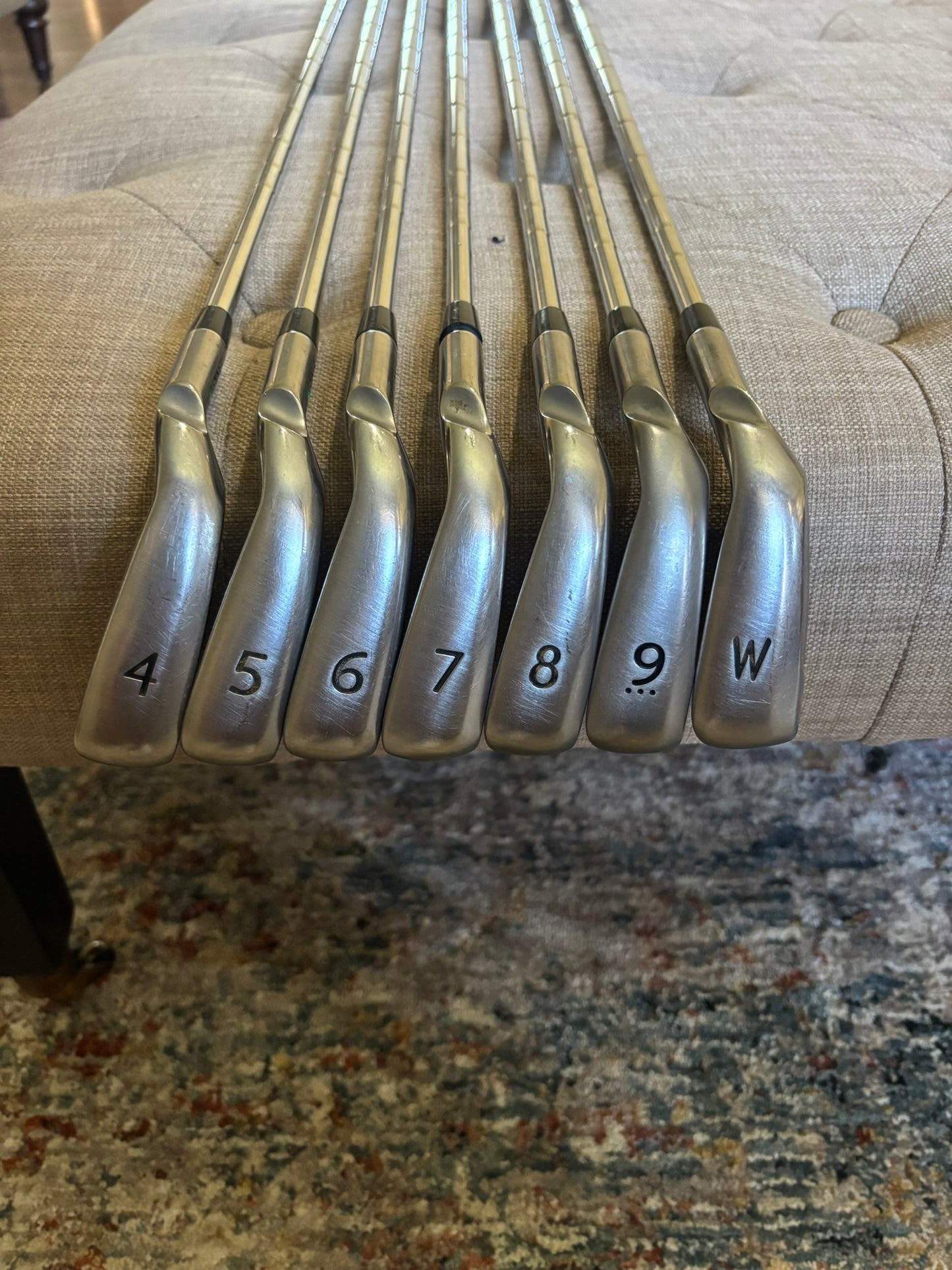 Ping 2016 G Iron Set 4-PW Green Dot CFS Distance Extra Stiff Flex +1/2″ NICE
