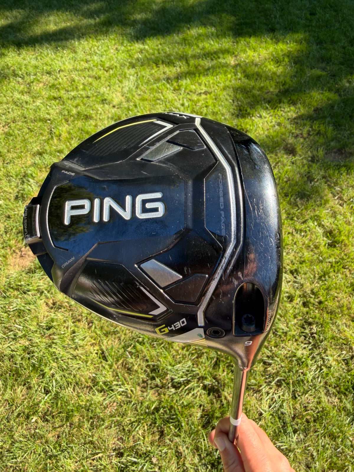 Ping G430 MAX Driver 9° Tour 2.0 Chrome Stiff Flex 45" NICE