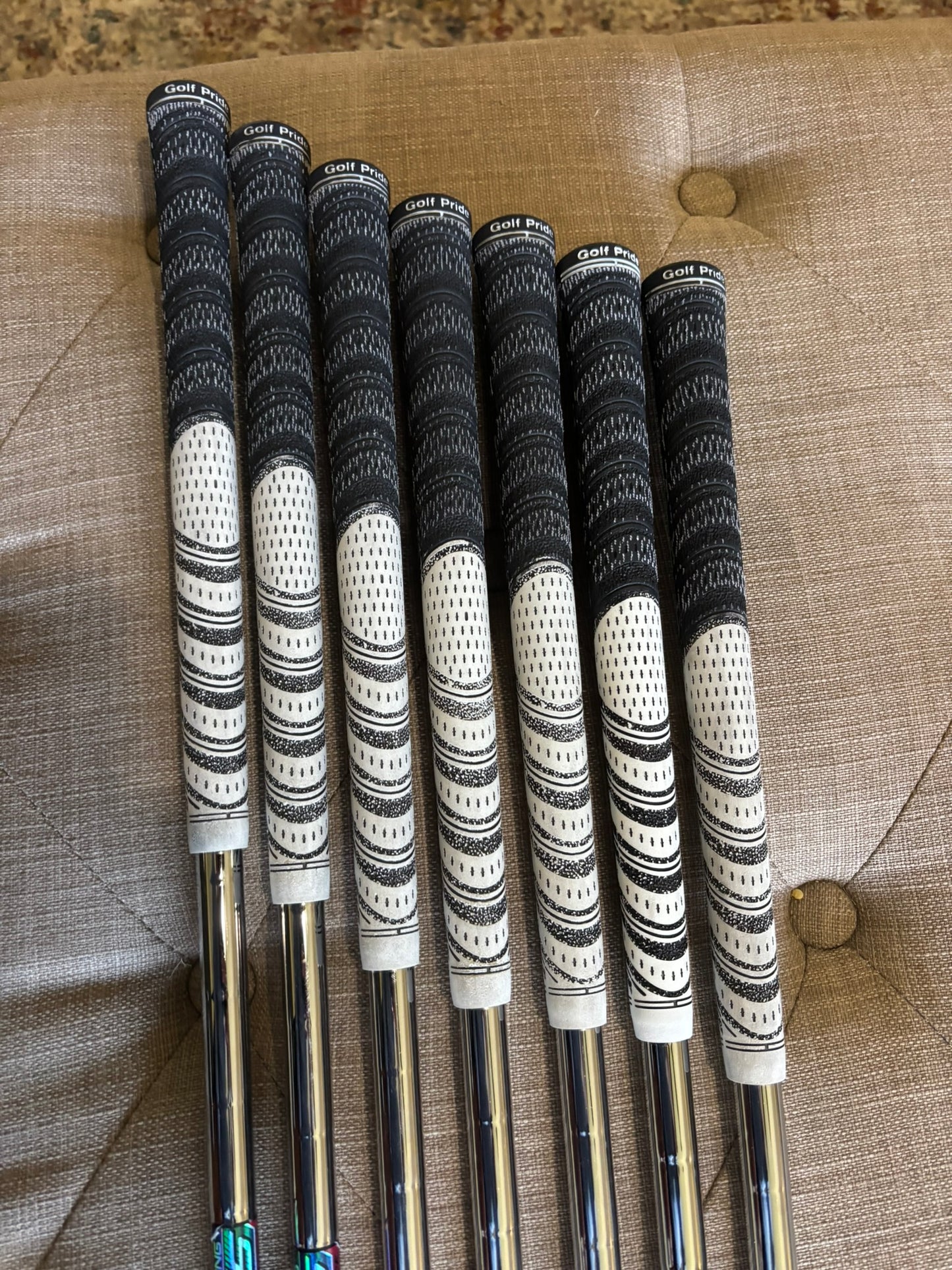 Ping 2016 G Iron Set 4-PW Green Dot CFS Distance Extra Stiff Flex +1/2″ NICE