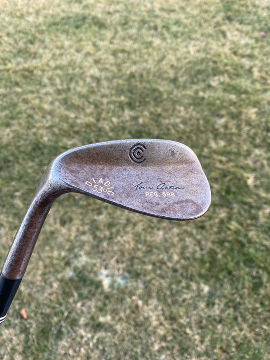 Photo of Cleveland 588 RTG Diadic Wedge 53° Stiff Flex Dynamic Gold