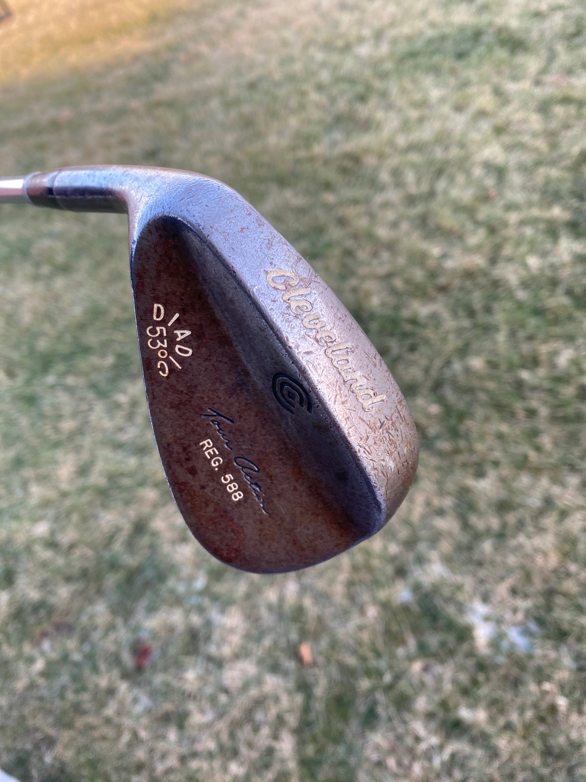 Photo of Cleveland 588 RTG Diadic Wedge 53° Stiff Flex Dynamic Gold