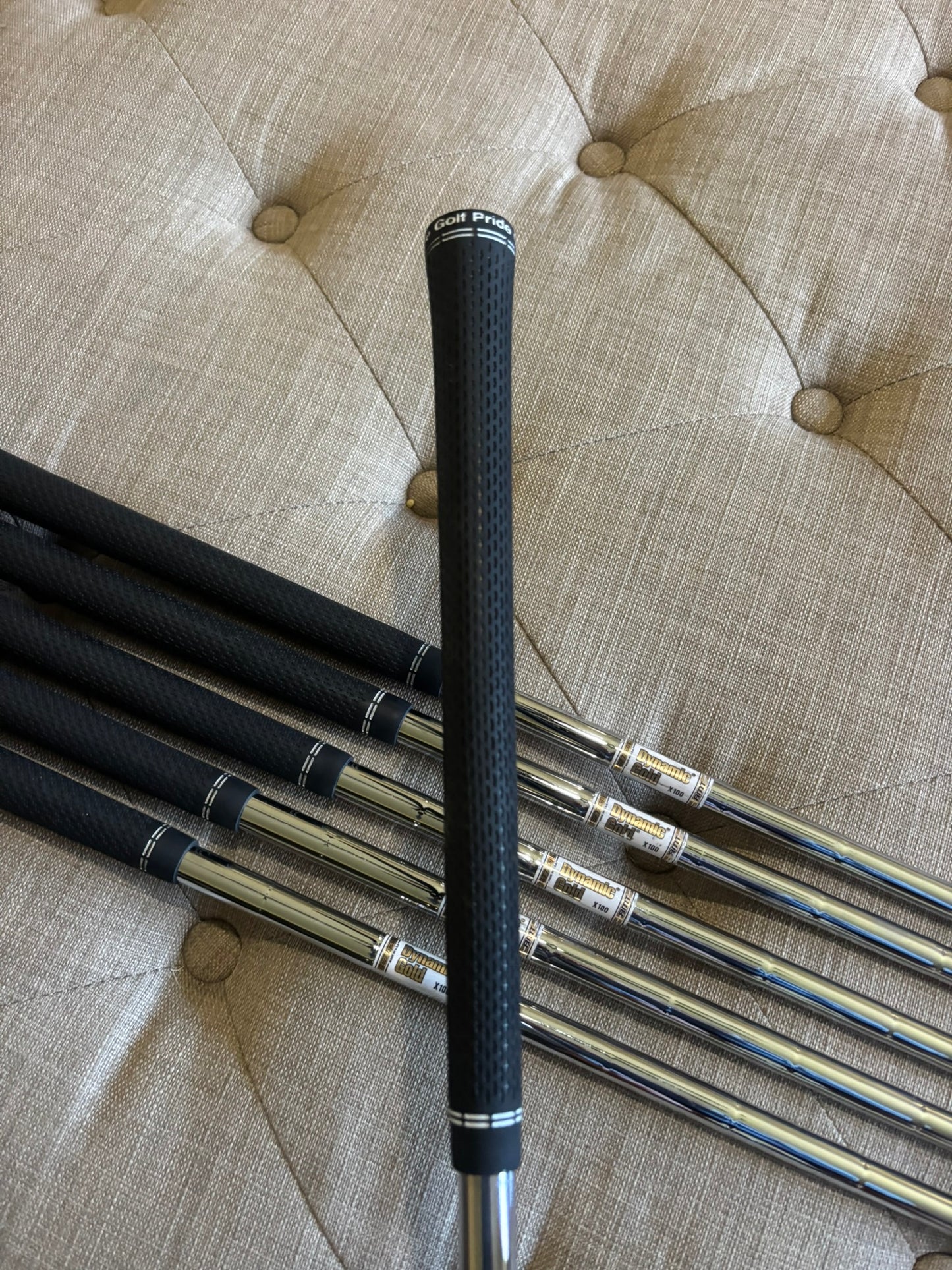 Titleist 716 AP1 Iron Set 4-PW (No 7 iron) AMT X100 Extra Stiff Flex STD READ