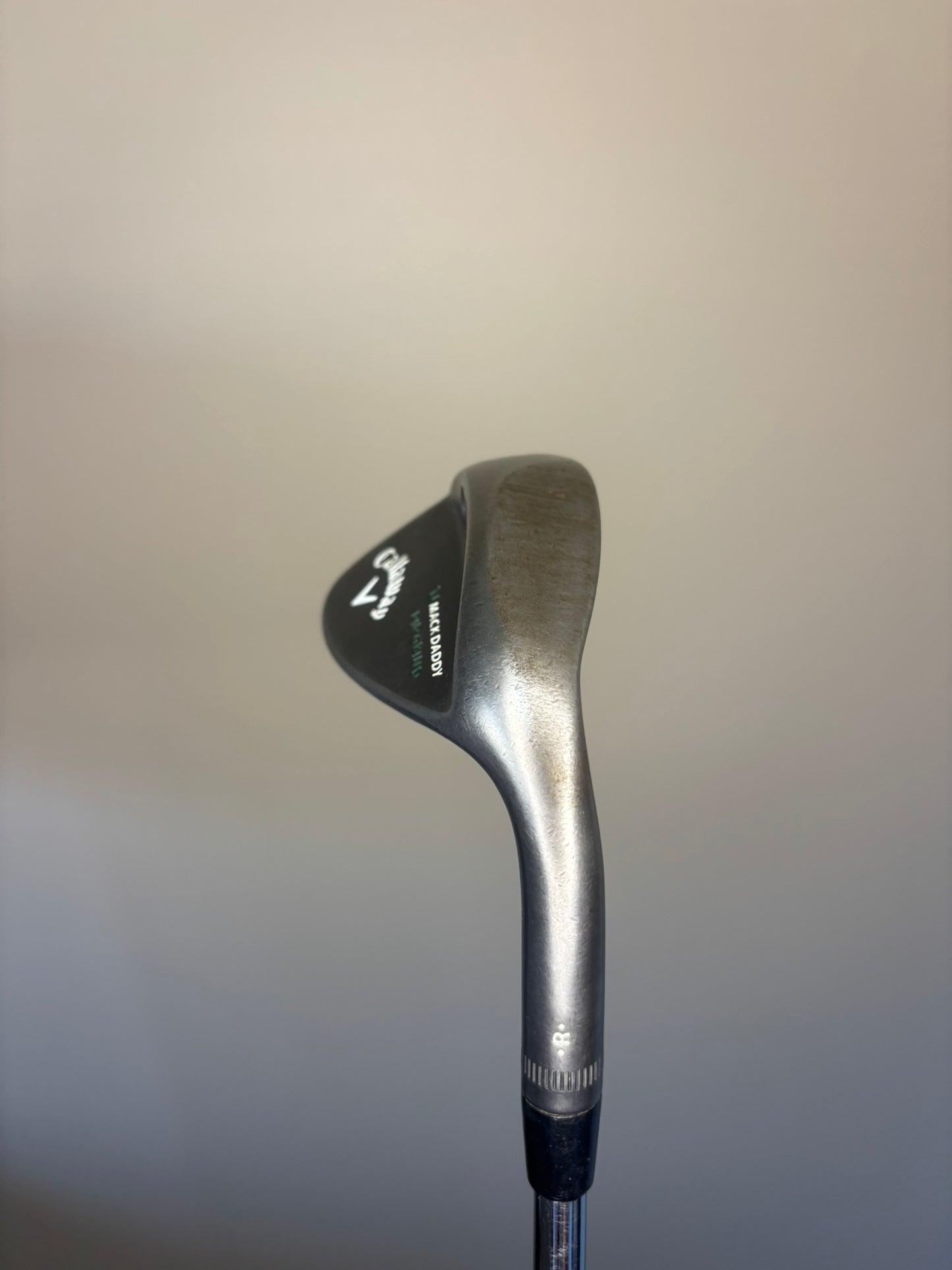 Callaway Mack Daddy Matte BLK PM Grind Lob Wedge 58° / 10 S200 Stiff Flex 35.5″