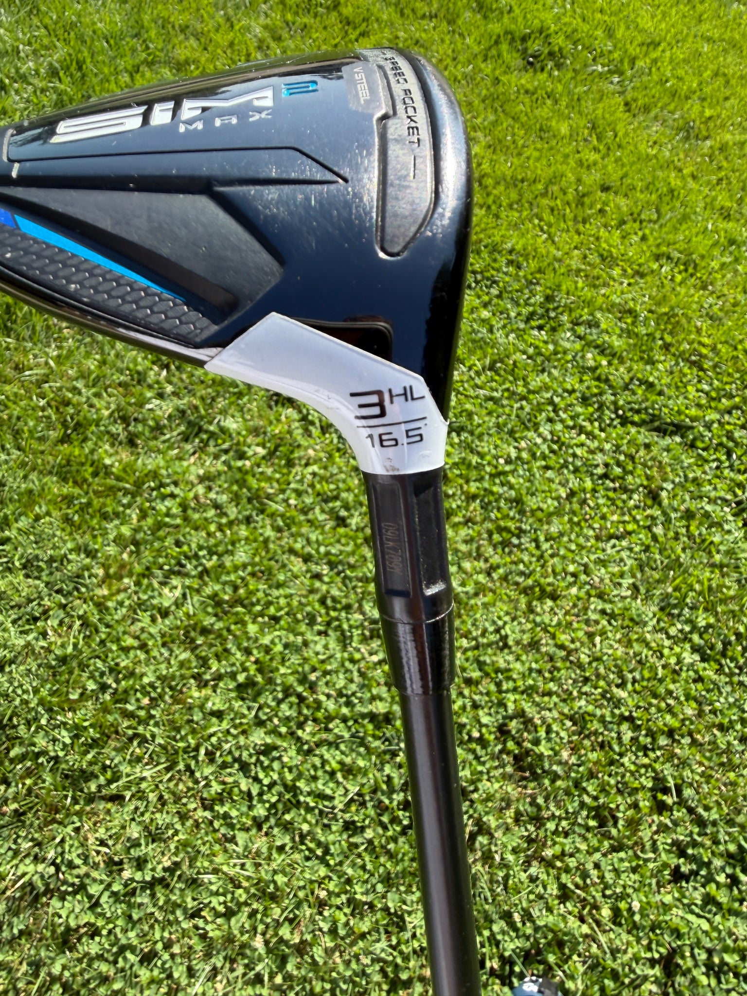 TaylorMade SIM2 MAX 3-Wood 16.5° Tour AD IZ-6 SR Flex 42.5" NICE — photo 8