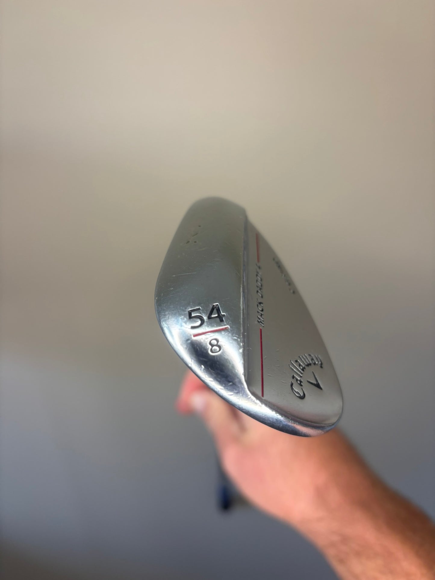 Callaway Mack Daddy 4 Chrome Sand Wedge 54° / 8C S200 Stiff Flex 36″