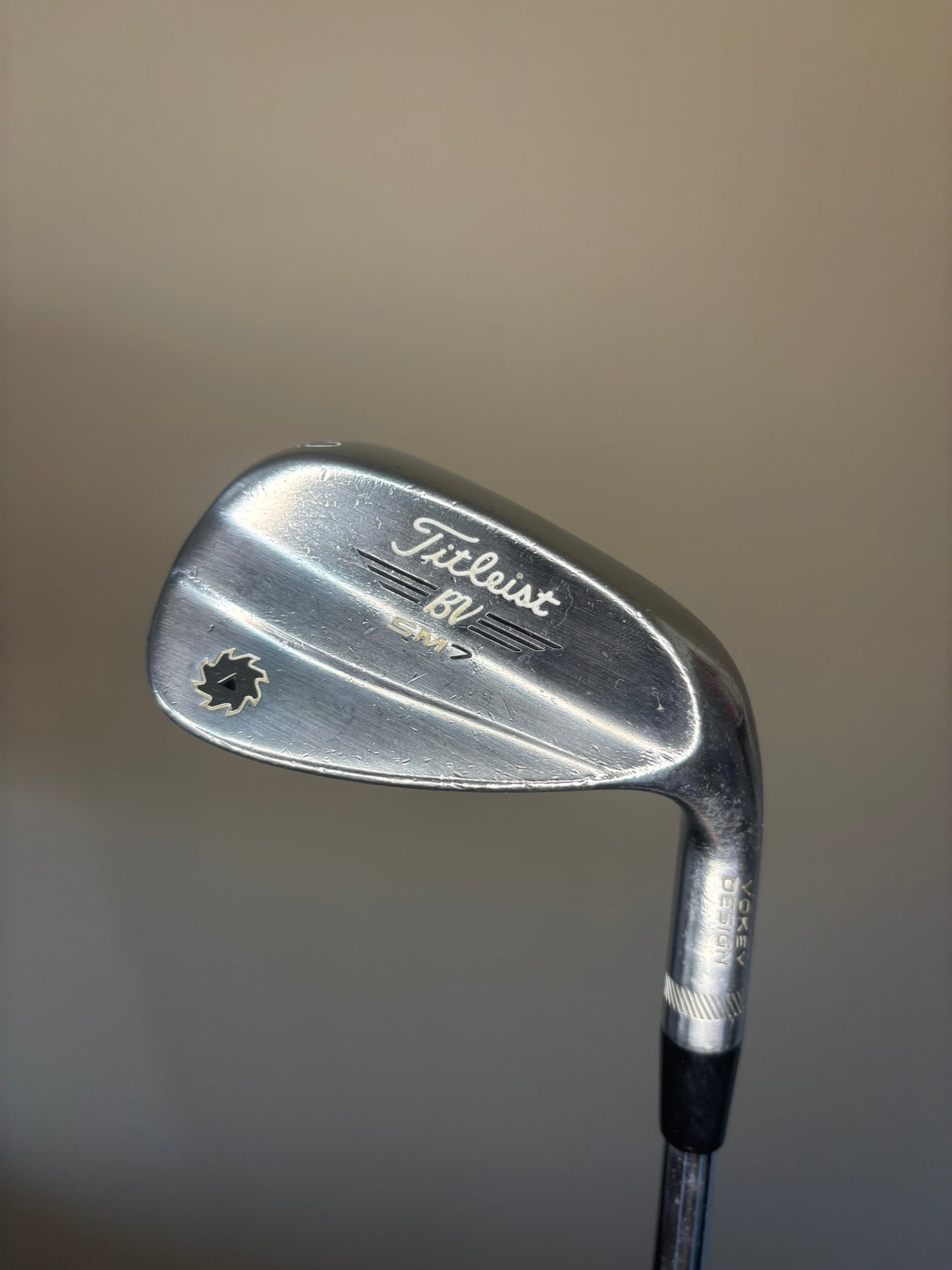Titleist Vokey SM7 Tour Chrome Gap Wedge 50° / 8 Wedge Flex 35.5″
