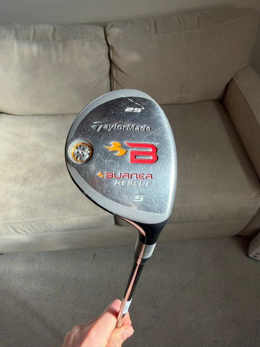 Photo of Taylormade 2008 Burner Rescue 5 Hybrid 25° Seniors Flex Reax 60