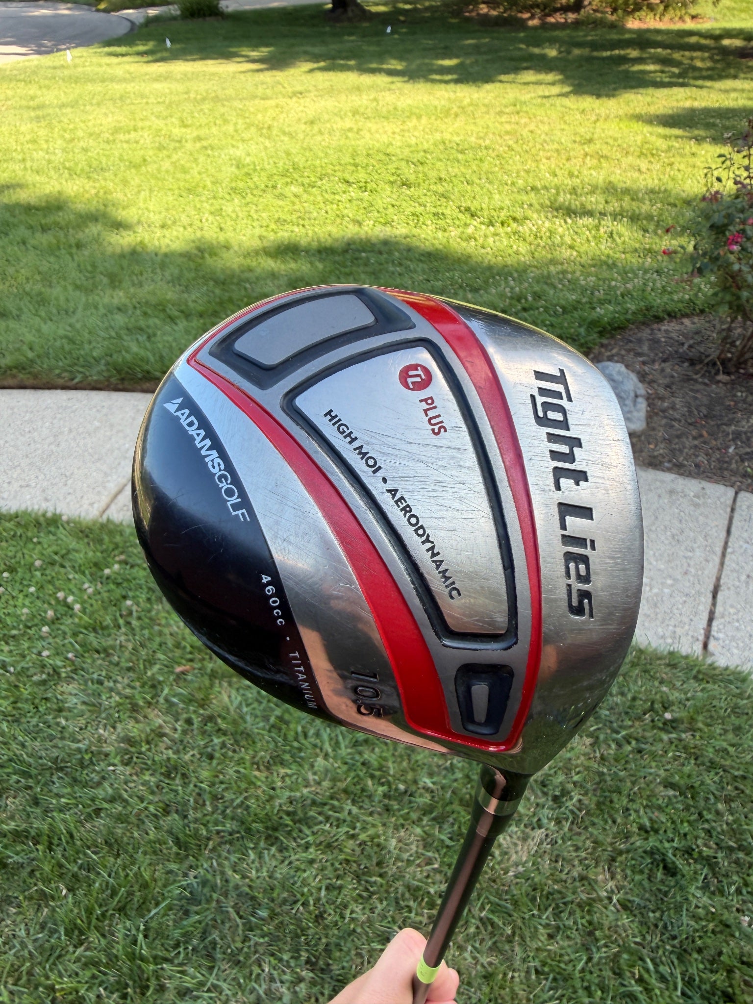 Adams Tight Lies Plus Driver 10.5° Supershaft Regular Flex 45.25" +HC