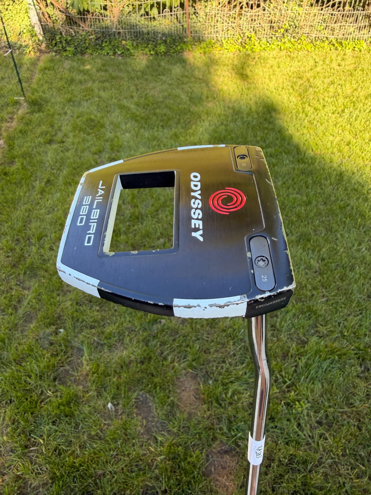 Odyssey Jailbird 380 White Hot Putter 38.5" +HC