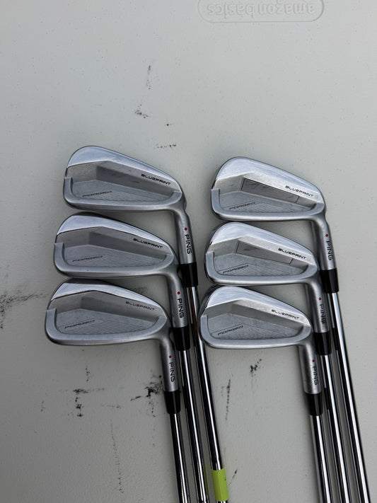 Ping Blueprint S Iron Set 4-9 Red Dot DG 120 X100 Extra Stiff Flex +1/4" NICE