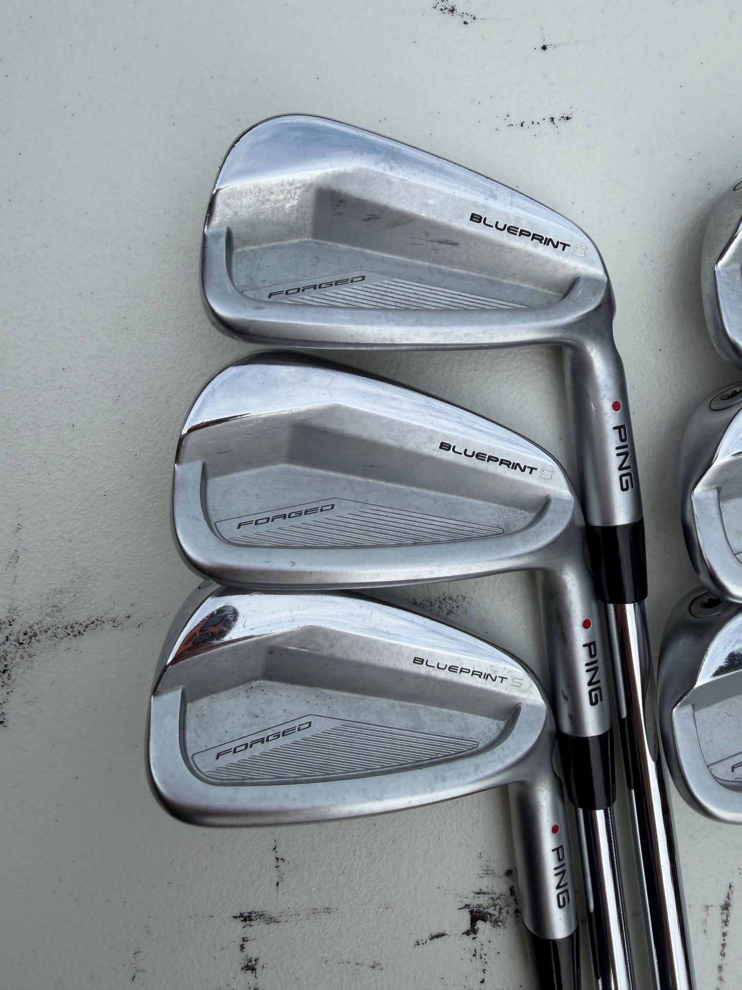 Ping Blueprint S Iron Set 4-9 Red Dot DG 120 X100 Extra Stiff Flex +1/4" NICE — photo 2