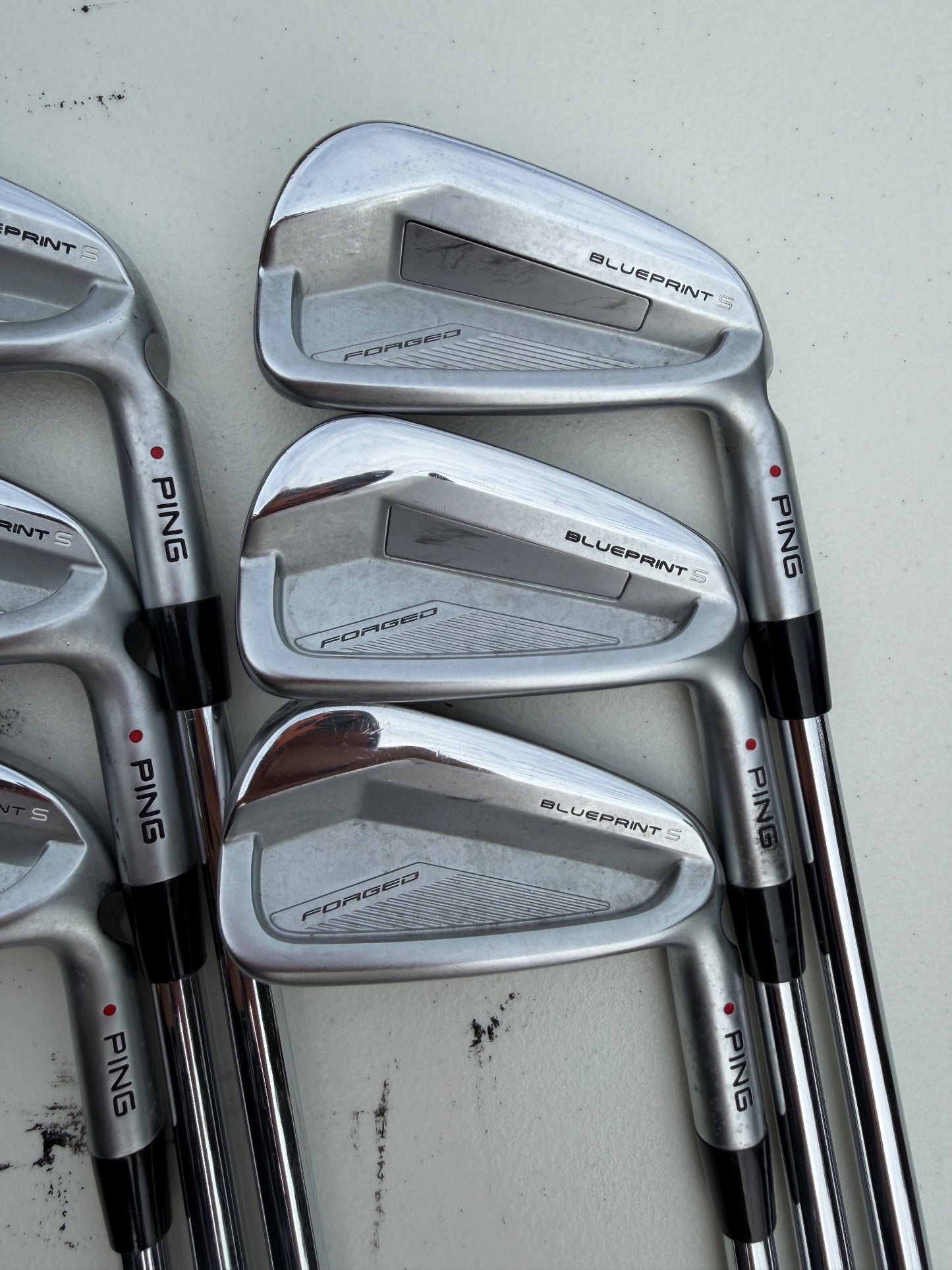 Ping Blueprint S Iron Set 4-9 Red Dot DG 120 X100 Extra Stiff Flex +1/4" NICE — photo 3